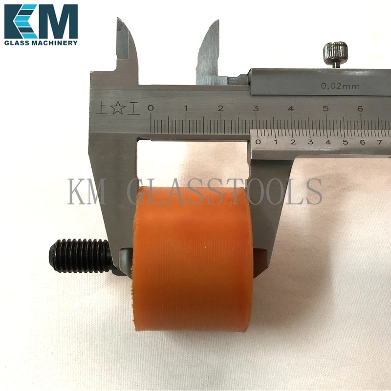 Стеклянная Двойная машина резиновые колеса, M10 зубы
