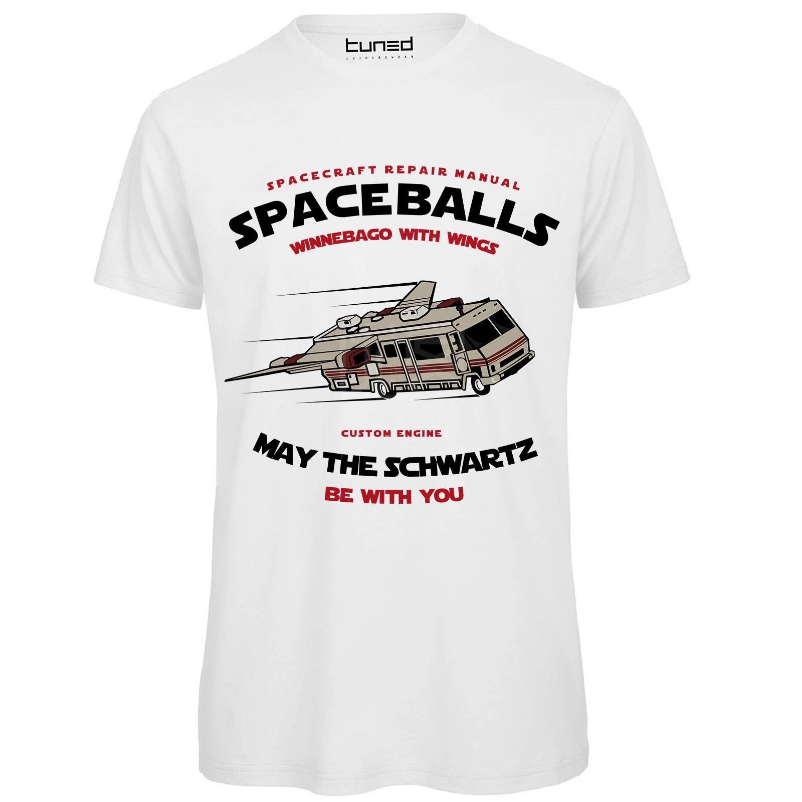 Футболка Divertente Uomo Maglietta Con Stampa Vintage Anni 80 Spaceballs настроенная 2018 последняя Мужская
