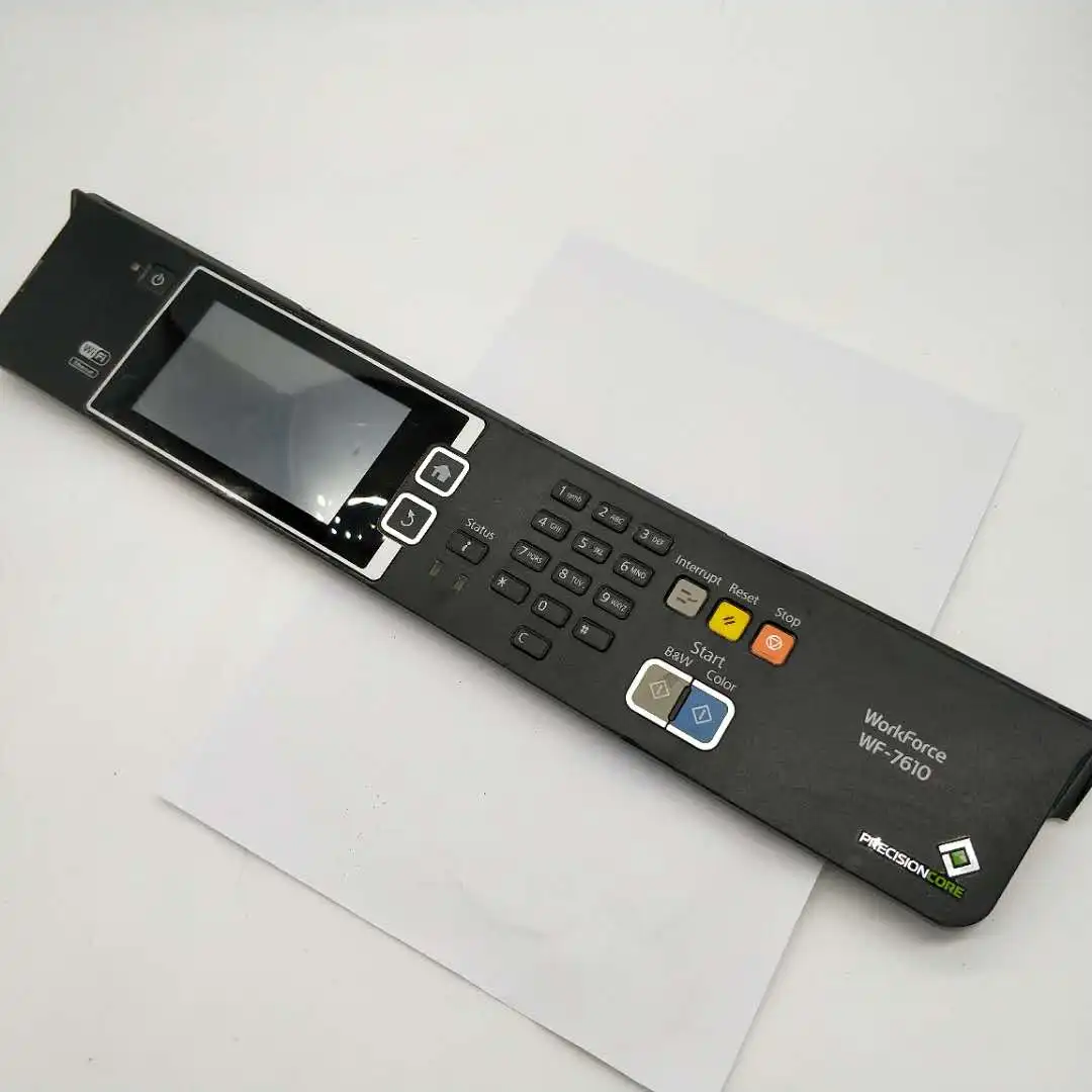 Montaje de control de pantalla de botones para impresora epson workforce wf  7610, piezas de impresora wf7610 7610|Cartuchos de tinta| - AliExpress