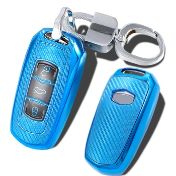 

TPU Key Case Cover Holder For Geely Atlas Emgrand EC7 EC718 EC715 Global Hawk GX7 Boyue NL3 EX7 NL3 Keychain Car Key Cover Case