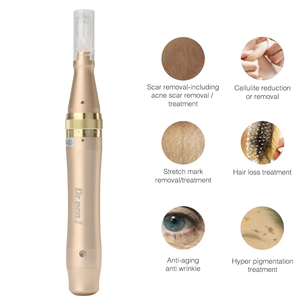 Dr.Pen M5W Microneedle ручка для ремонта кожи микро Дерма Роллинг штамп терапия вышивка