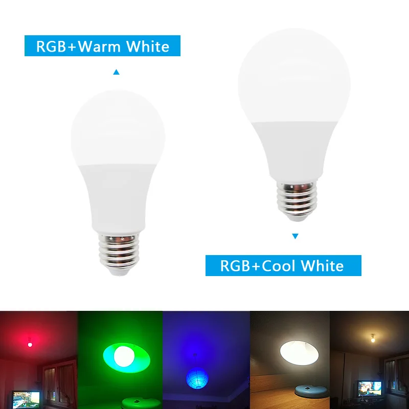 Цветная (RGB) светодиодный Цвет Изменение лампы 5 Вт 10 15 с 24Key дистанционного