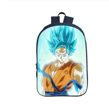

Men large Backpack Student Kids School Backpacks Canvas Dragon Ball Anime Print Children School Bags for Teen Boys