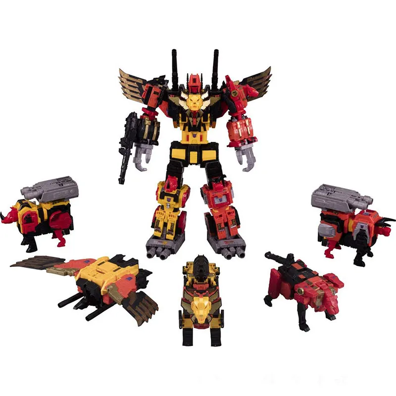 Hasbro Трансформеры Робот автомобиль игрушки сила Primes руководство войны Titan класс PREDAKING фигурка Коллекция Модель игрушки Дети