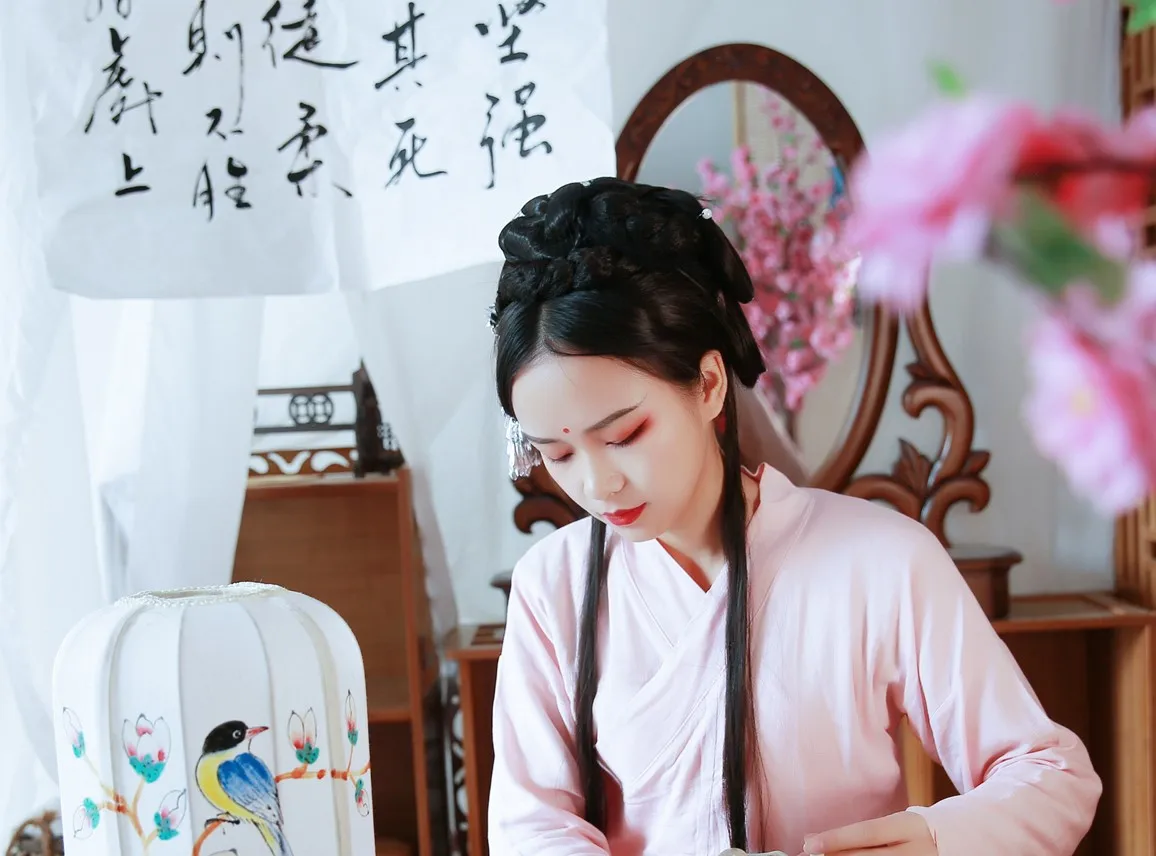 Костюм Hanfu Tang, традиционные китайские Женские топы с длинным рукавом, китайский костюм, хлопковые льняные блузки для женщин, древние Топы - Цвет: color3