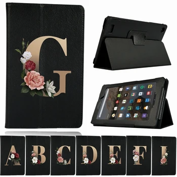 

Tablet Case for Amazon HD10(5/7/9th) /HD8 (6/7/8th) /Fire 7(5/7/9th)Leather Pu Antifouling Tablet Protective Case + Stylus