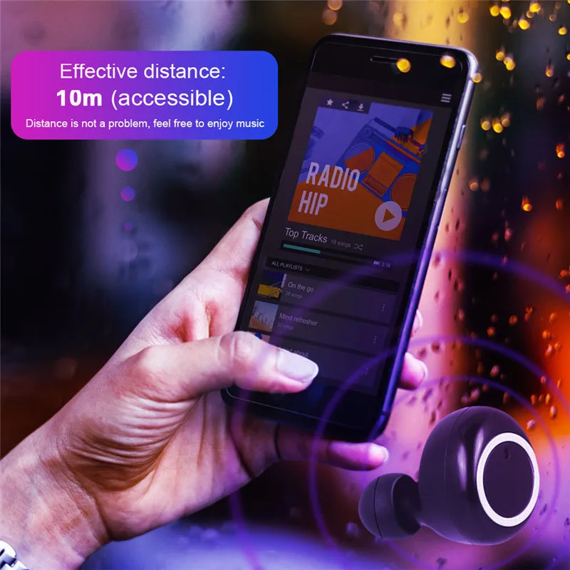 W12 TWS Беспроводные Мини Bluetooth наушники для Xiaomi huawei Iphone стерео наушники спортивные наушники с микрофоном портативная зарядная коробка