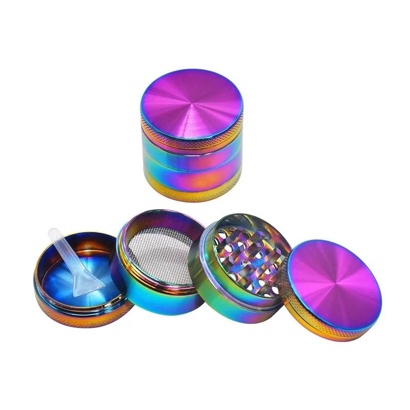 

4-layer Aluminum Herbal Herb Alloy Tobacco Grinder Smoke Grinders 40mm High Quality Tobacco Cigar Grinder Crusher Gadgets