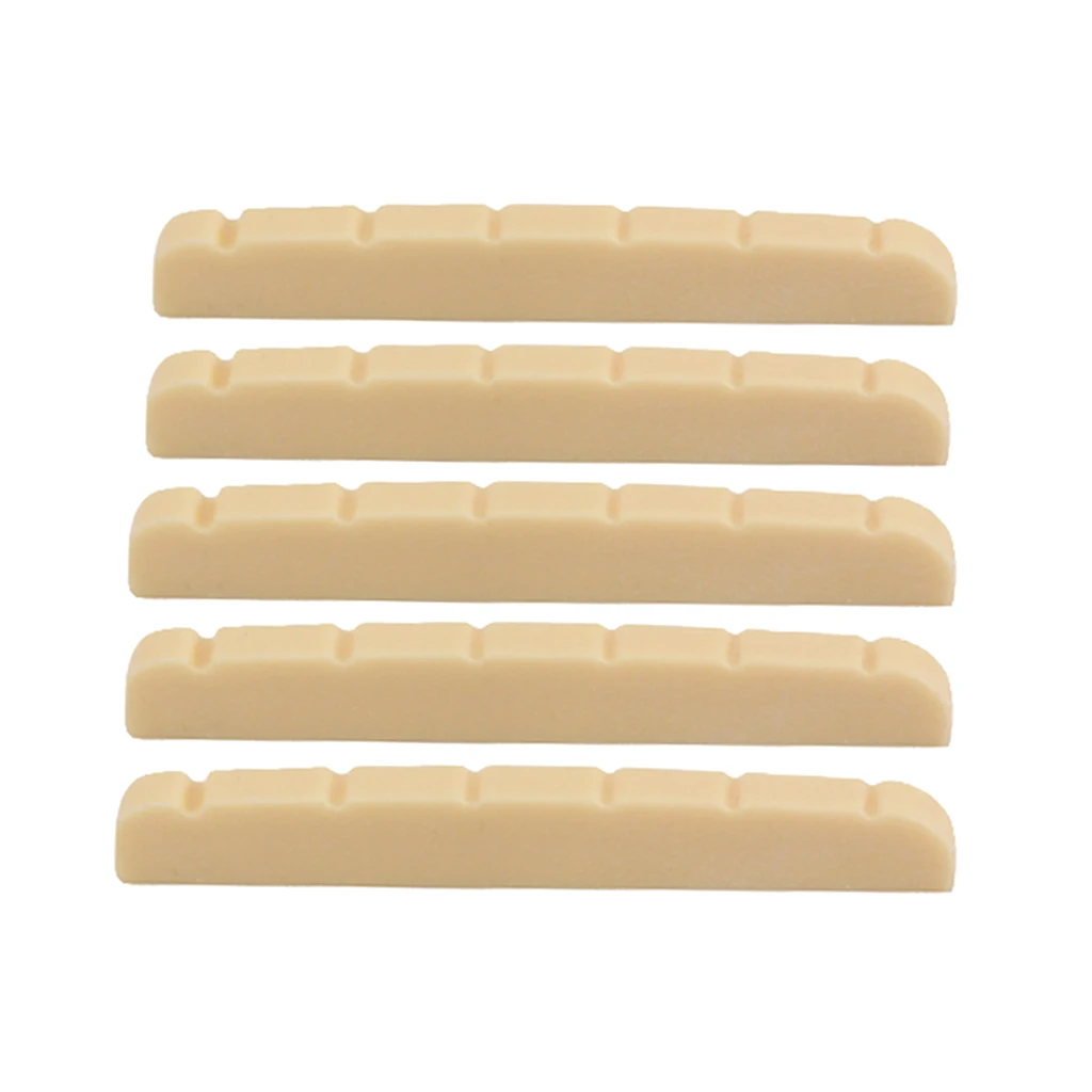 5pcs 6 String Electric Guitar Nut Saddle for ST TL Guitar Replacement Accs