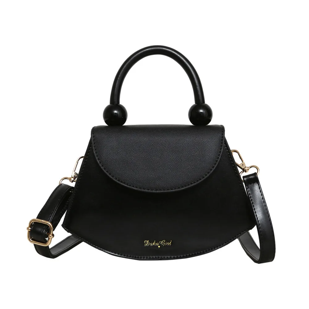 

New Women Small Handbag Solid Color Simple Shoulder Messenger Bag Young Ladies Cute Smile Mini Coins Crossbody Bag