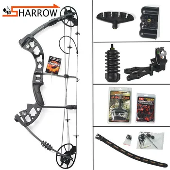 

1set 30-70lbs Compound Bow Set M125 Archery Pulley Bow Adults Shooting Training 70% Labor Saving Ratio Hunting Competition Bows