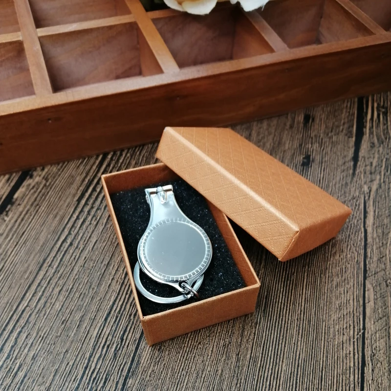 Golden Gift box pack 50 шт Персонализированные Крещение/Первое причастие юбилей многофункциональный штопор/брелок/кусачки для ногтей - Цвет: Golden Gift box pack