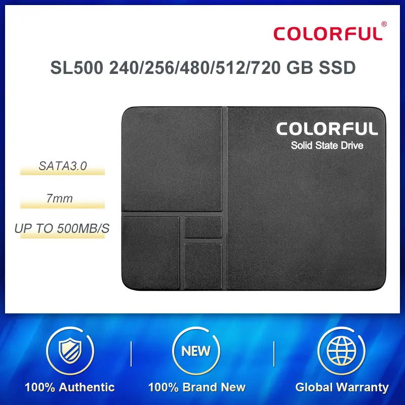 Цветной жесткий диск 240GB 256G 480G 512G 720Gb Ssd-ДИСК ВНУТРЕННИЙ Ssd ноутбук SATA3 Настольный Hd