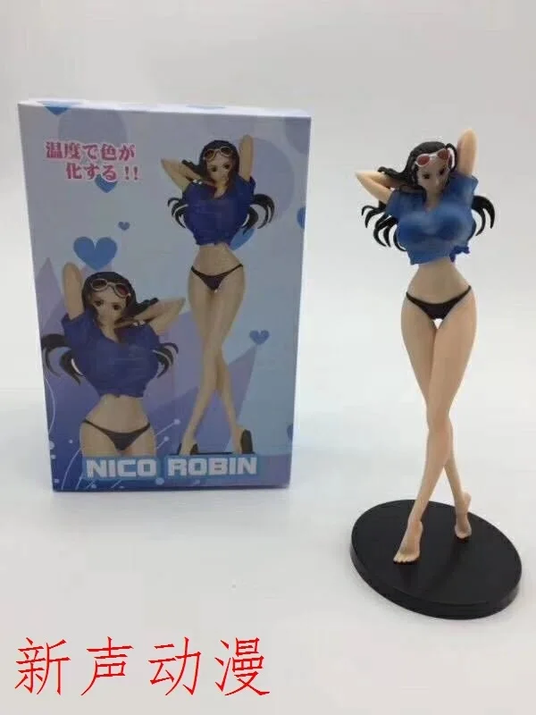 

Anime One Piece Robin Swimwear Stance Prize Figure Crane Machine Doll Garage Kit Model