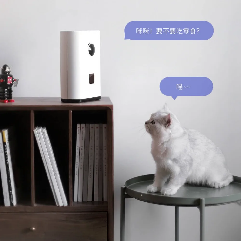 Xiao mi Pawbby умная станция для кормления домашних животных 1080P HD видео работа с mi Home APP инфракрасное ночное видение товары для собак кошек кормушка