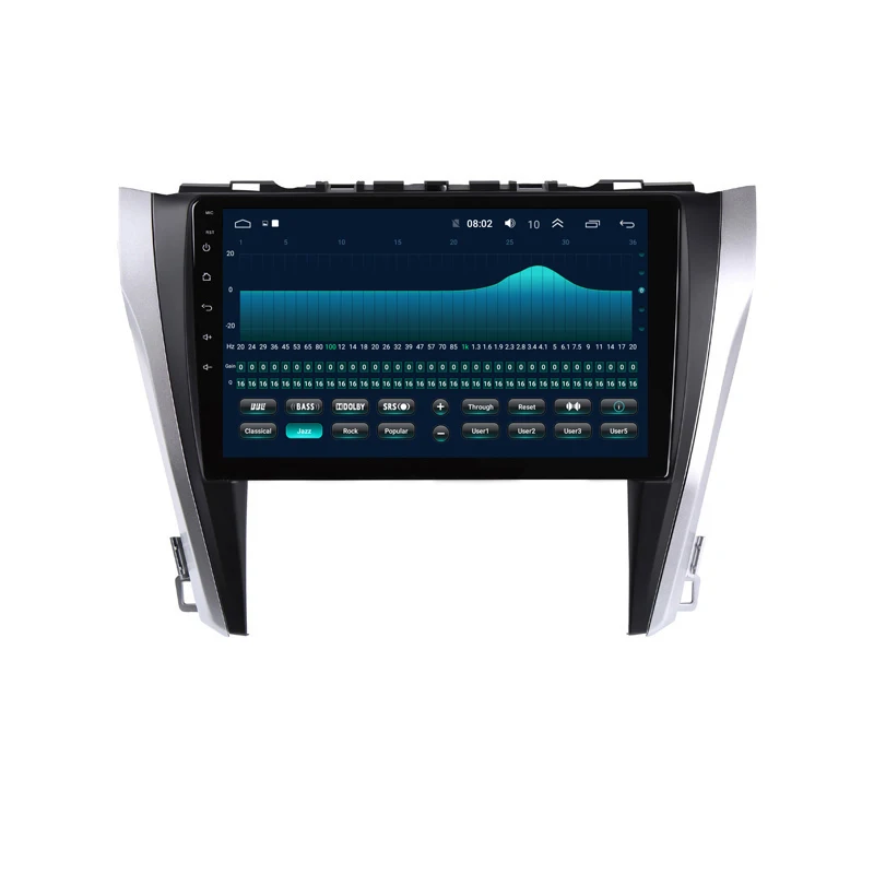 Best 10" 2.5D IPS Android 9.1 Car DVD Multimedia Player GPS For Toyota camry 2015 2016 -17 audio car radio DSP 32EQ stereo navigation 3