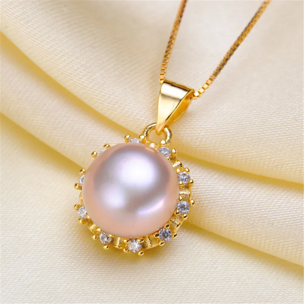 Серебряная и Золотая подвеска c креплением фурнитура для подвесок ювелирных