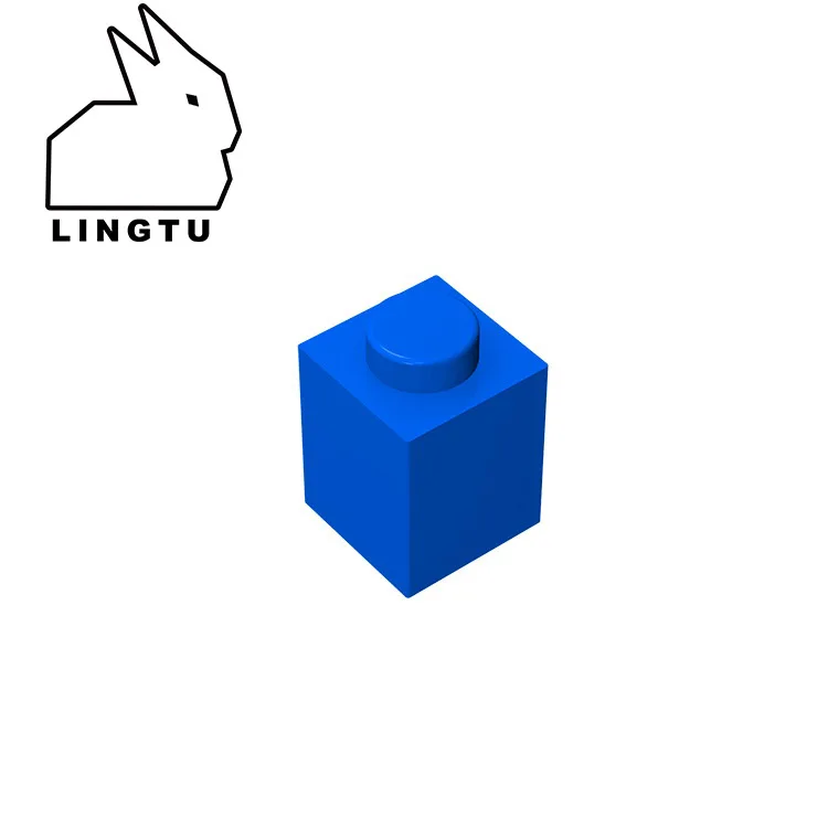 LINGTU строительный блок для бренда Fro Lego 3005 30071 35382 1x1 Развивающие детские