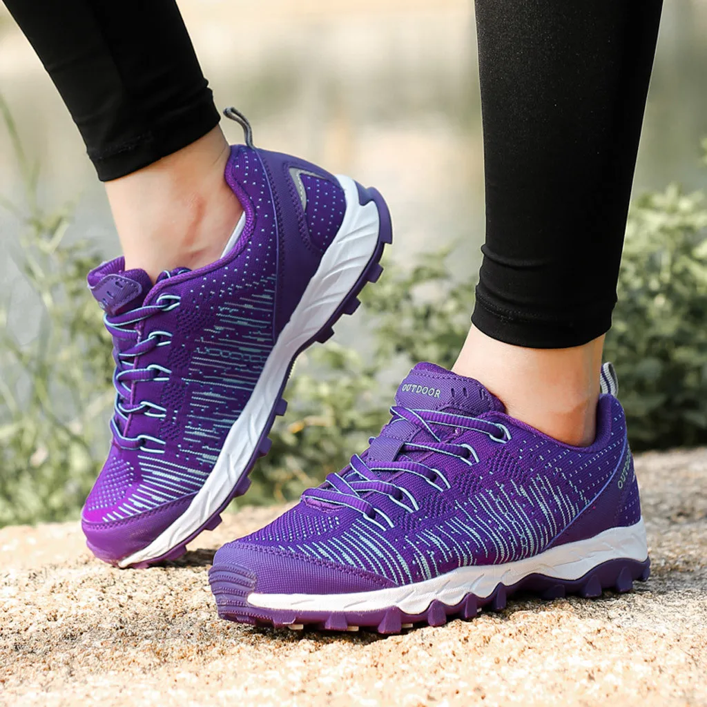 

shoes woman sneakers tenis feminino casual Mesh Breathable Low-Top Sneakers Lightweight Non-Slip Hiking platform shoes woman