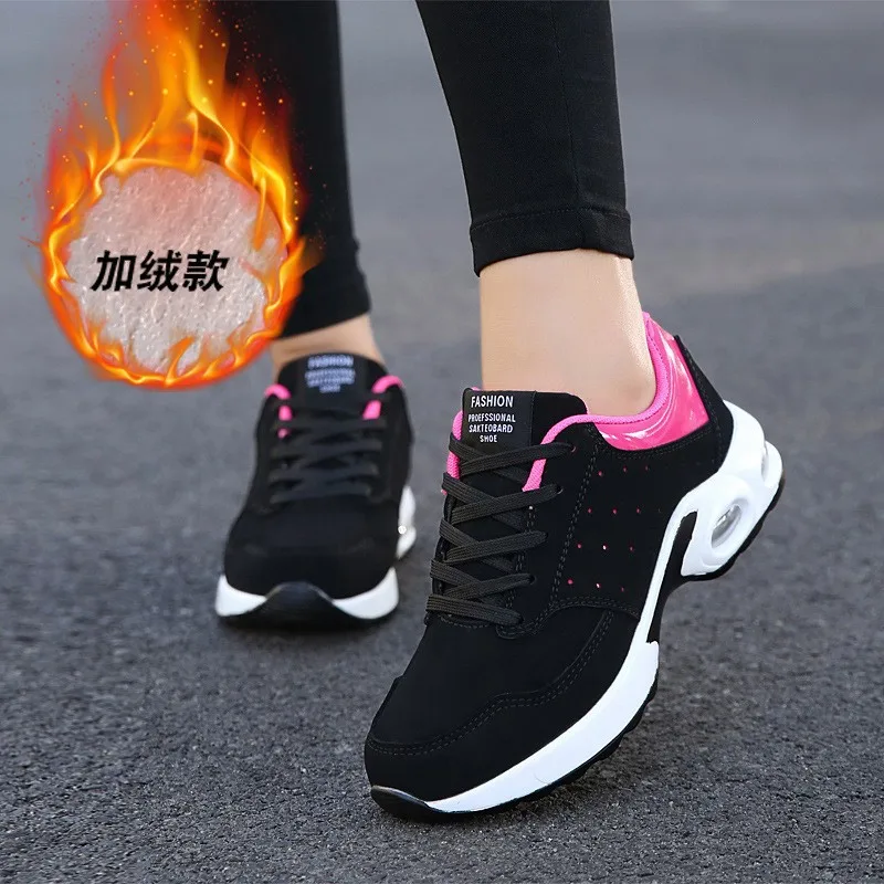 

Autumn & Winter New Style Plus-sized Large Size WOMEN'S Shoes 40 Was Small Feet Casual Shoes 41 Athletic Shoes 42 plus Velvet 43