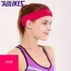 As photo Sweatband эластичная Йога бег фитнес пот группа для мужчин женский спортивный для бега головной убор для пота Хлопок Sweatband высокая эластичная - Цвет: As photo