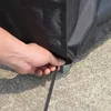 75 Sizes  Furniture Waterproof  Cover For Rattan Table Cube Chair Sofa  Rain Garden Patio Protective Cover Black and Silver 3