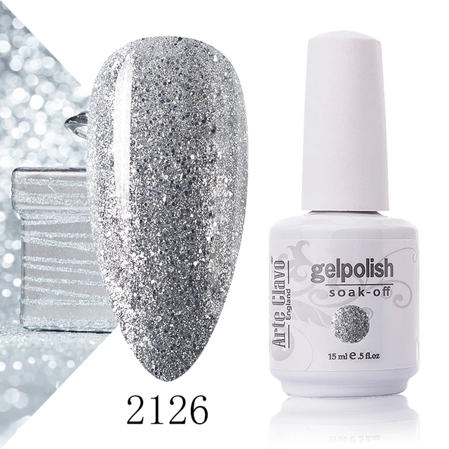 Arte Clavo 131 Colors Gel Polish Nail Gel Varnish Paint Semi Permanent Nails Art Gel Nail Polish For Manicure Top Coat Base Coat 2126