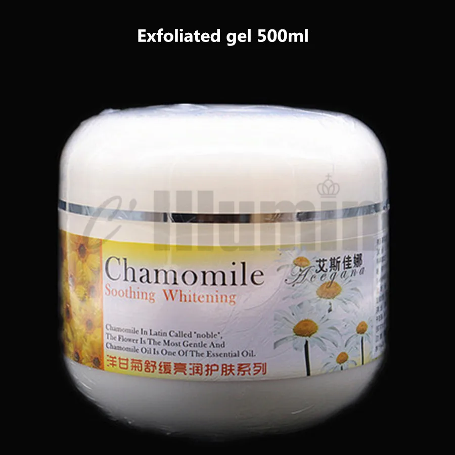 Exfoliated gel Восстанавливающее очищающее средство для кожи с ромашкой, массажный крем, тонер для салона красоты, уход за лицом, большая бутылка - Цвет: Exfoliated gel