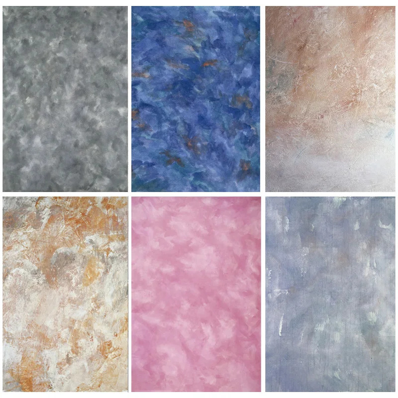 

SHUOZHIKE Vinyl Vintage Hand Painted Photography Backdrops Props Texture Gradients Portrait Studio Background 201205LCJDX-61