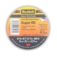 3M Scotch Professional Grade Vinyl Electrical Tape Super 88 19MM*20.1M 1
