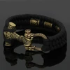 Noric Viking Mjolnir Rune Scandinavian Paracord Braceelt ► Photo 2/6