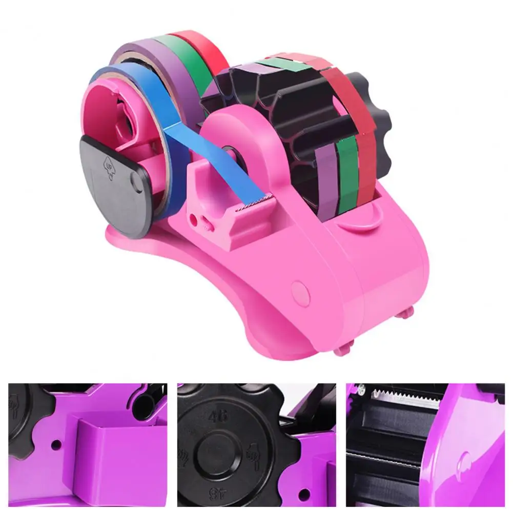 1pc Semi-Automatic Tape Dispenser Heat Tape Cutting Holder Desktop Tape  Cutting Tool Packing Tape Holder 21.5X12.5X10.5CM - AliExpress