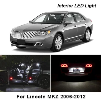 

14X No Error Car LED Light Bulbs Interior Package Kit For Lincoln MKZ 2006-2012 Canbus Map Dome License Plate Lamp