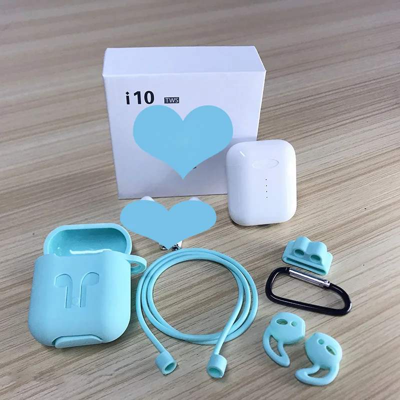 

Original quality i10 tws i10max 3D Bass Wireless charge Bluetooth earphone 5.0 Earbuds Touch control For Android iphone PK i12