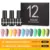 Rosalind Gel Nail Polish Set Kit vernis semi permanent uv Hybrid Лак для маникюра Base Top Coat Nails Art Gel Polish Set