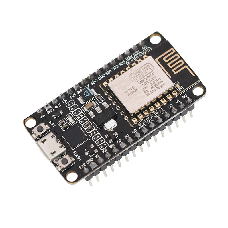 NodeMcu Lua wifi Интернет вещей макетная плата на основе ESP8266 CP2102 модуль