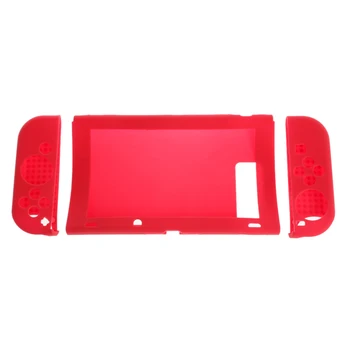 

For Nintendo Switch Anti-slip Silicone Host Rubber Case Cover Skin Protective L41F