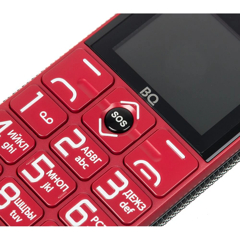 Мобильный телефон BQ Respect 1851 32Mb красный 2Sim 1.77" TN 128x160 0.08Mpix