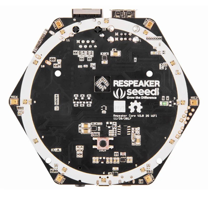 Respeaker Core AI интеллектуальная Плата развития распознавания речей IOT IoT решение RK3229 чип