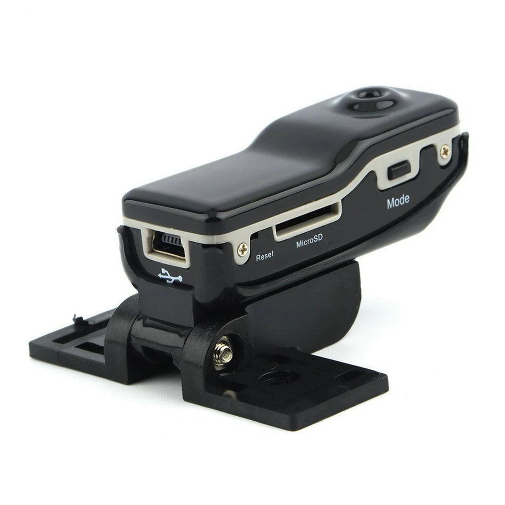 MD80 Mini Camera Portable Small Micro Video 480P Body Secret Camera Audio Recorder Pocket Cam Wearable Net-Camera Bike DVR