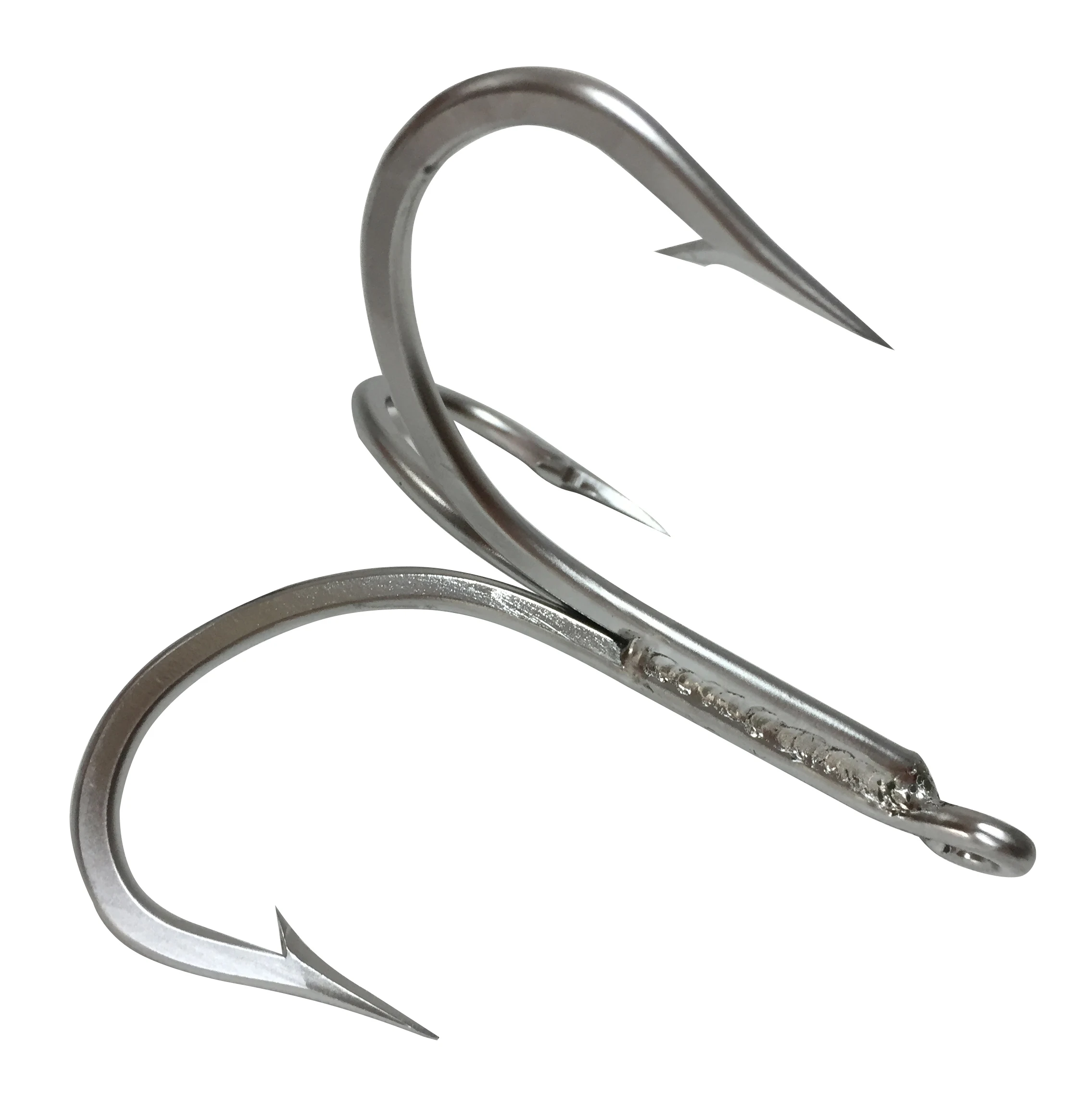 

Stainless Steel Treble Sea Saltwater Fishing Hooks, Big Game