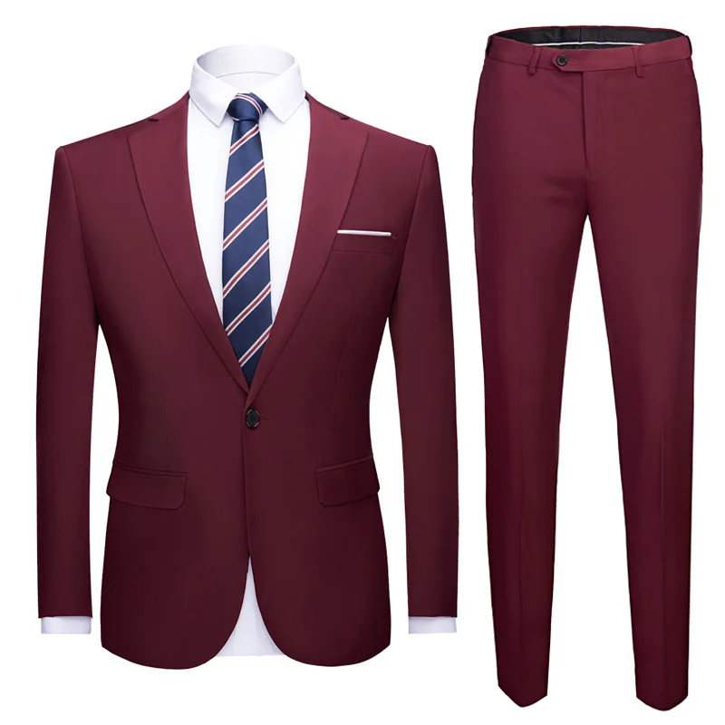 PAULKONTE mostly male dress jacket High Quality Business Fashion Classic Multi Color Men's Hosting Banquet suit jacket for men PAULKONTE mostly male dress jacket High Quality Business Fashion Classic Multi Color Men's Hosting Banquet suit jacket for men