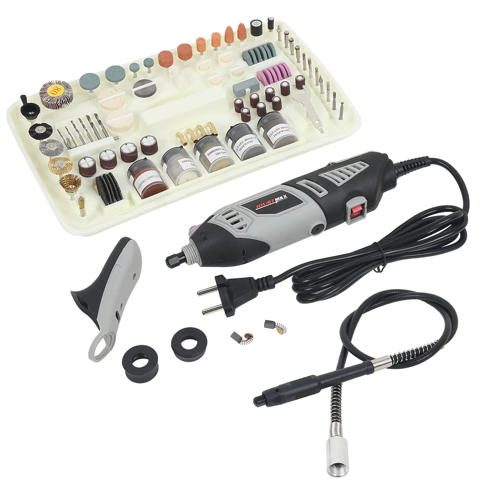 

180W Variable Speed Rotary Tool Electric Tools Mini Drill 6 Position For Dremel Rotary Tools Mini Grinding Machine