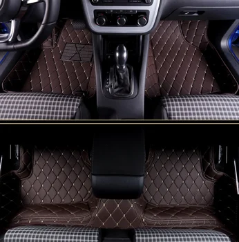 

leather car interior floor mat for Volkswagen Scirocco 2008 2009 2010 2011 2012 2013 2014 2015 2016 2017 accessories