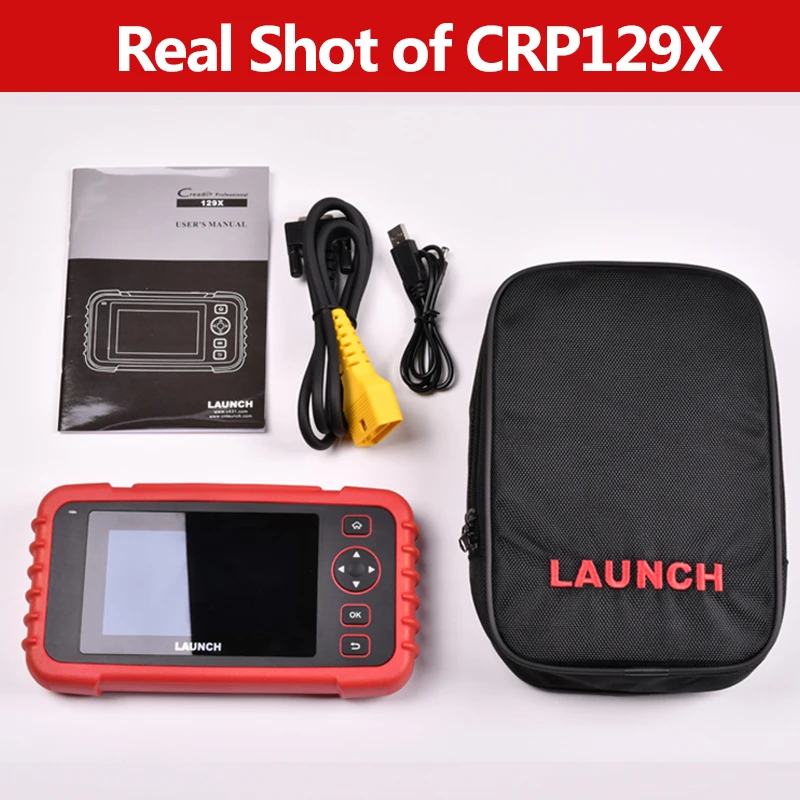 LAUNCH X431 CRP129X обд 2 сканер для авто лаунч автосканер автомобильный obd2