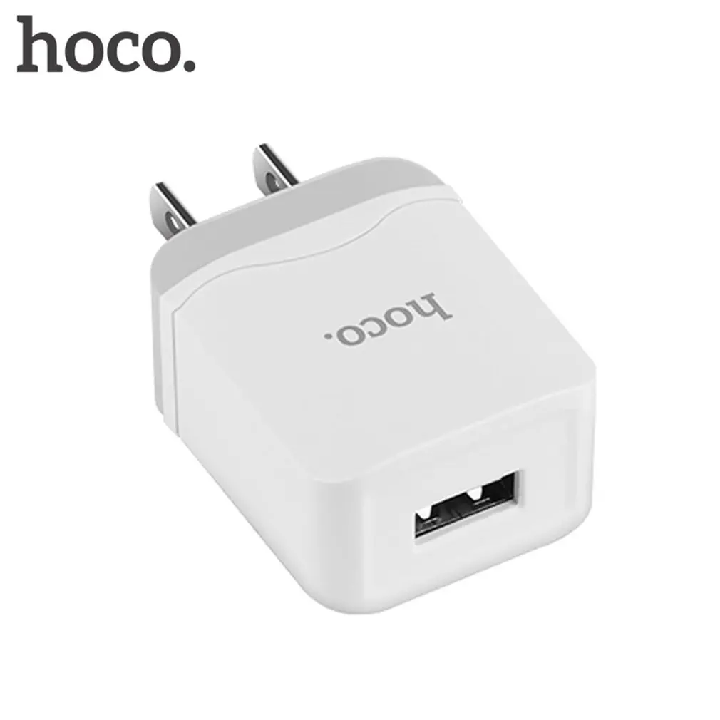 HOCO 5 в 2,4 A Универсальное USB зарядное устройство интеллектуальное настенное зарядное устройство штепсельная вилка США портативный дорожный адаптер для зарядного устройства C22 для смартфона