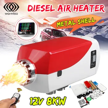 

Car Heater 12V 8KW Metal Air Diesel Parking Heater Remote Control LCD Monitor For MotorHome Trucks Boats Bus Car Accessories