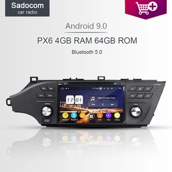 

720P 8" PX6 2 din Android 9.0 4GB +64GB 8 core Car DVD Player car radio 5.0 For Toyota Avalon 2015 2016 multimedia auto RADIO