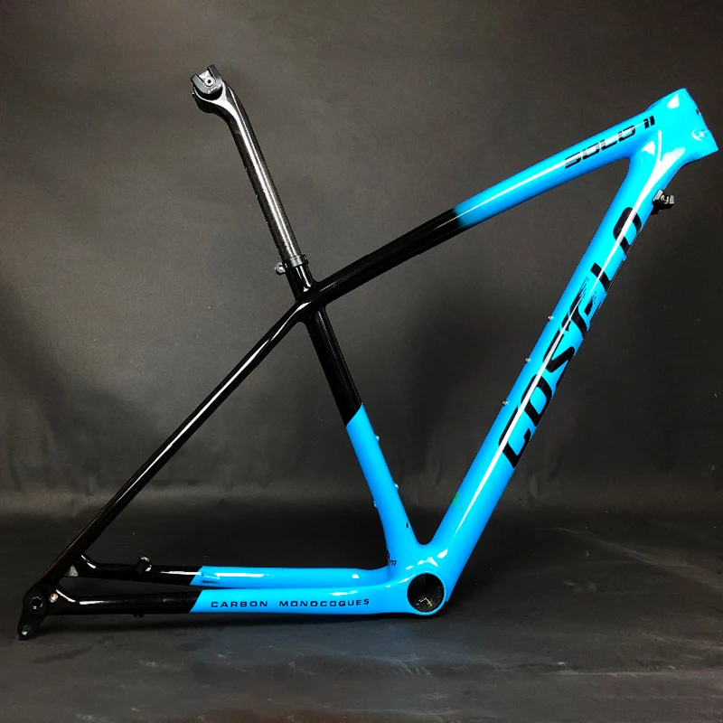 T1000 углеродного волокна Costelo SOLO II горный велосипед MTB 29er карбоновая рама для