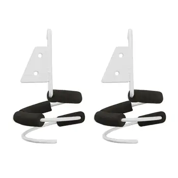 

2PCS Hair Dryer Holder Bathroom Wall Mounted Holder Organizer Storage Rack Shelf for Hair Dryer Hair Salon Bathroom